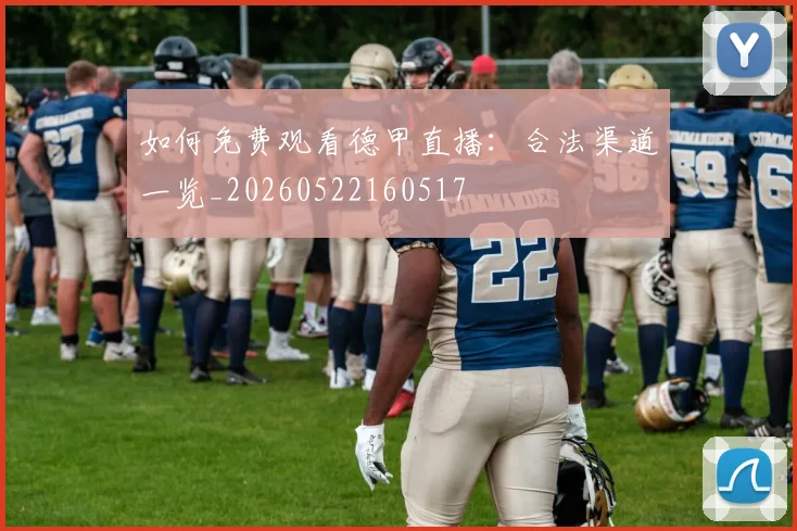 如何免费观看德甲直播:合法渠道一览_20260522160517